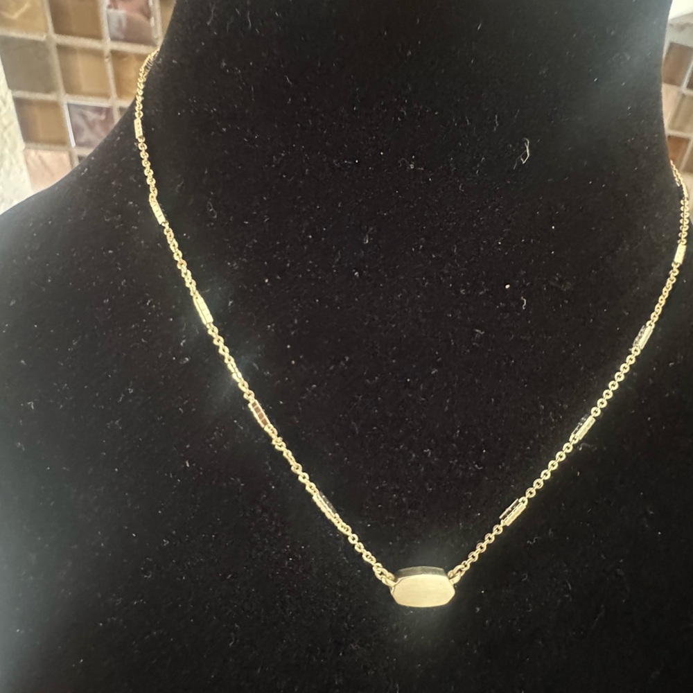 Kendra Scott Gold Chain Necklace new without tags